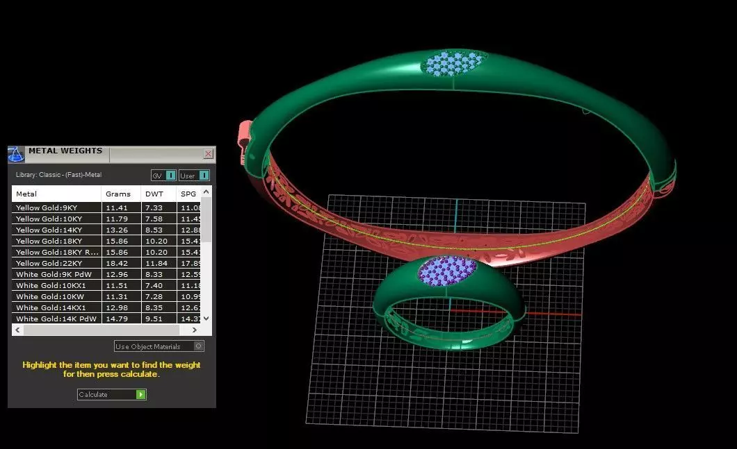 bilezik 3D print model_7