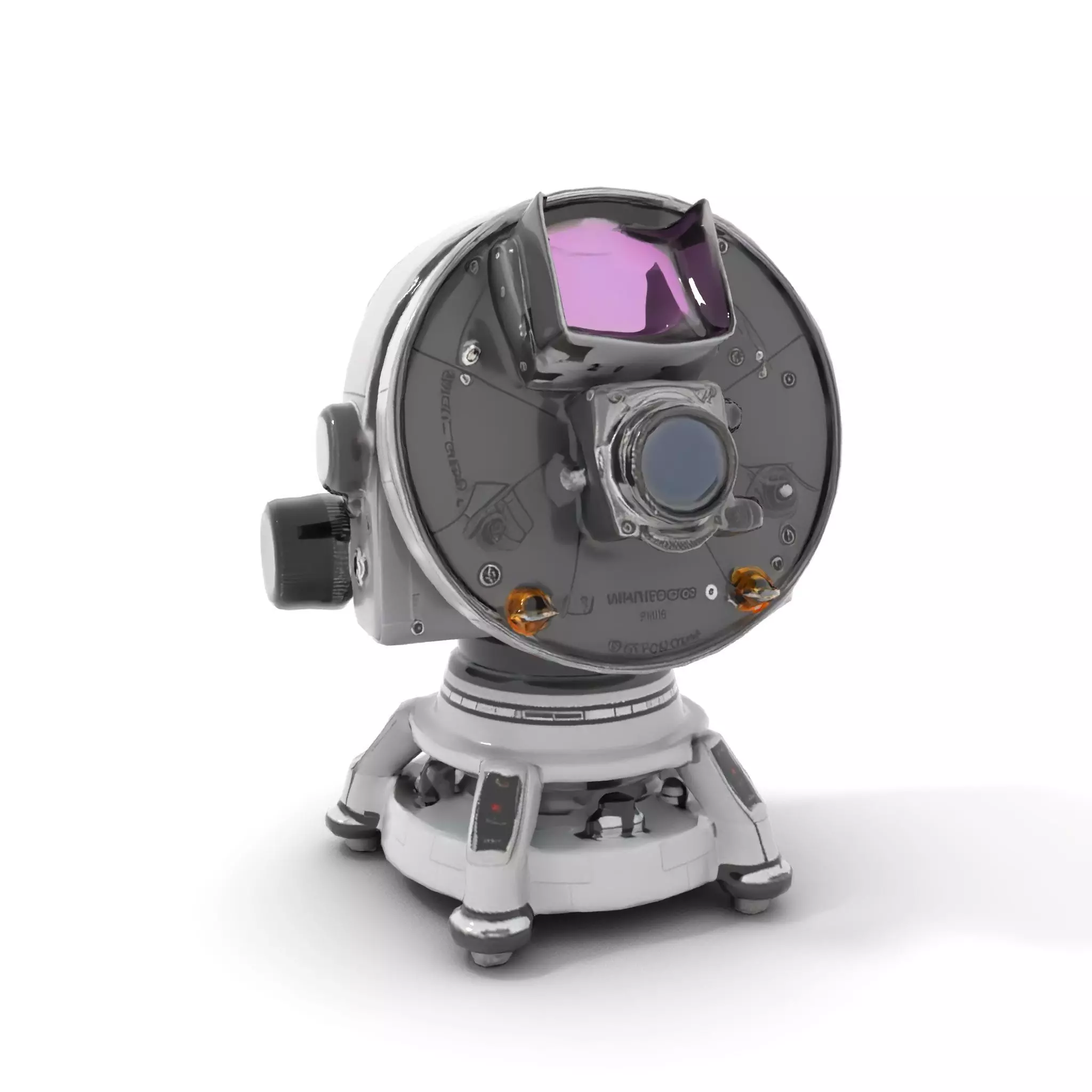 Sleek Telescope model pack Low-poly 3D model_12