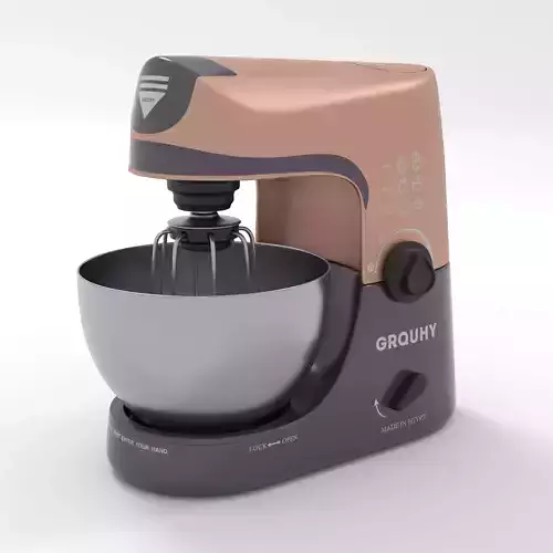 GROUHY Dough mixing machine 3D model