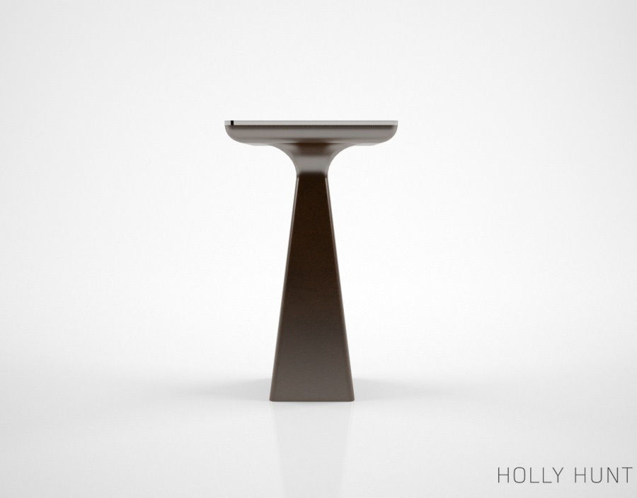 Holly Hunt Goblet table 3D model_3