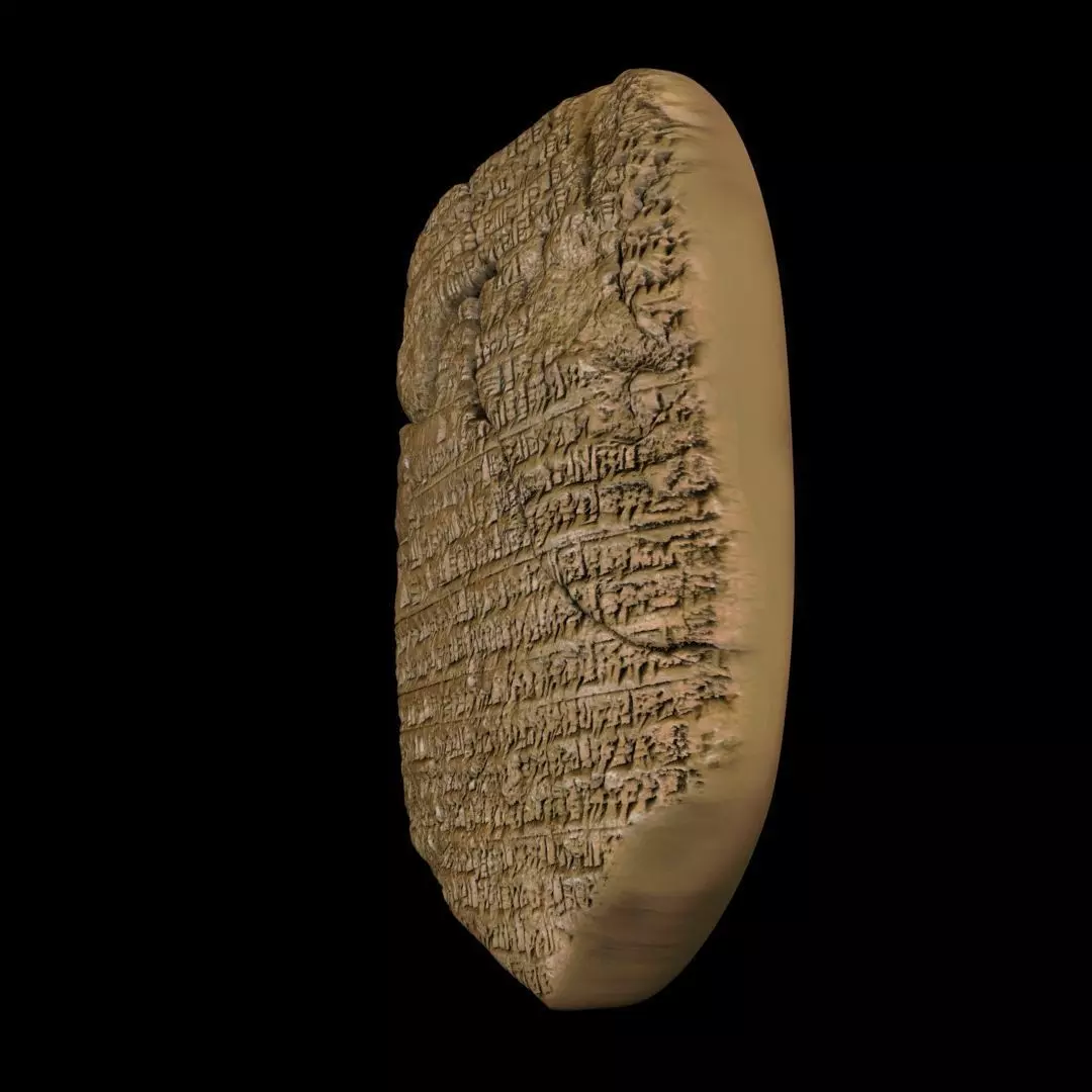 Babylonian Jerusalem Chronicle - Printable deyailed 3D Replica 3D print model_1