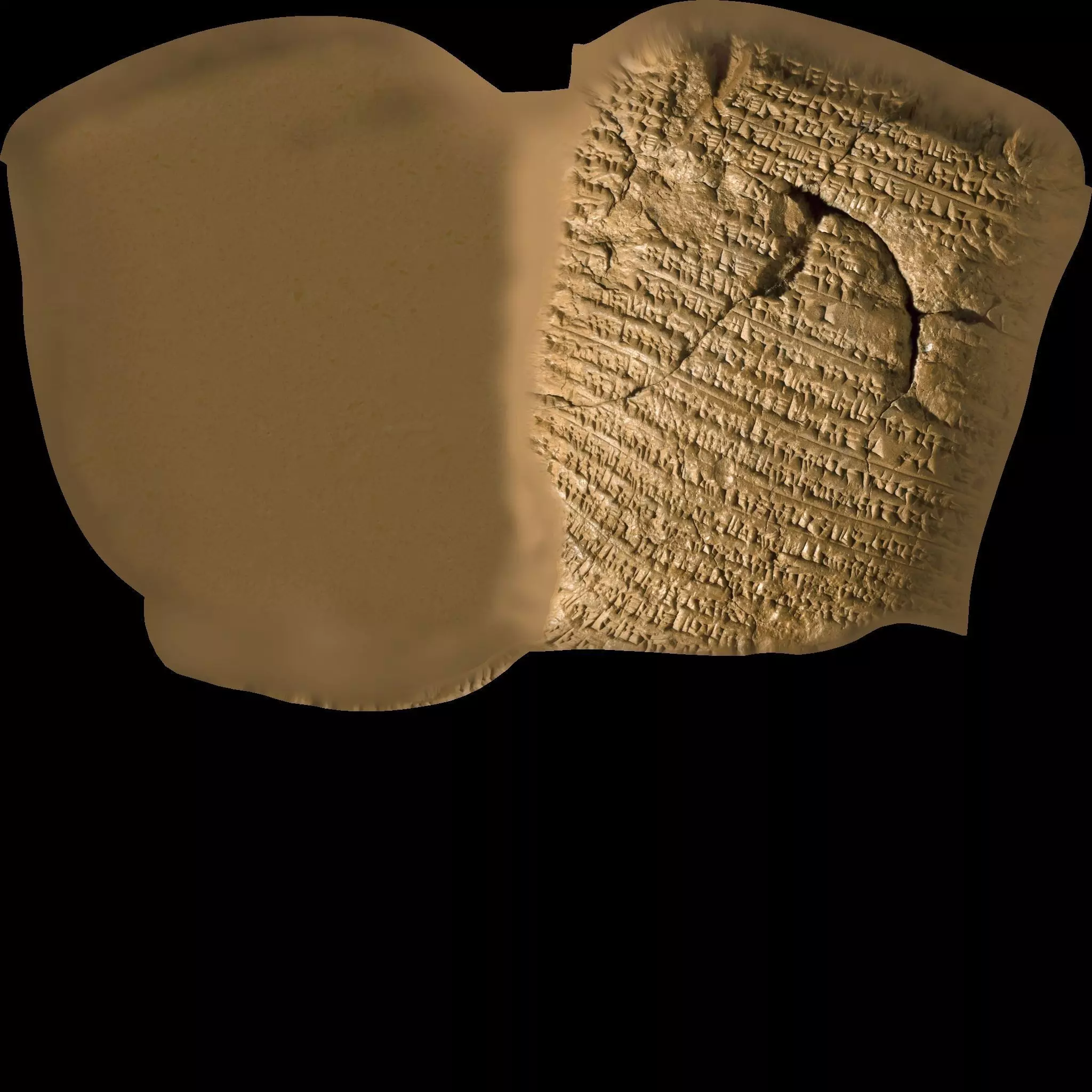 Babylonian Jerusalem Chronicle - Printable deyailed 3D Replica 3D print model_5