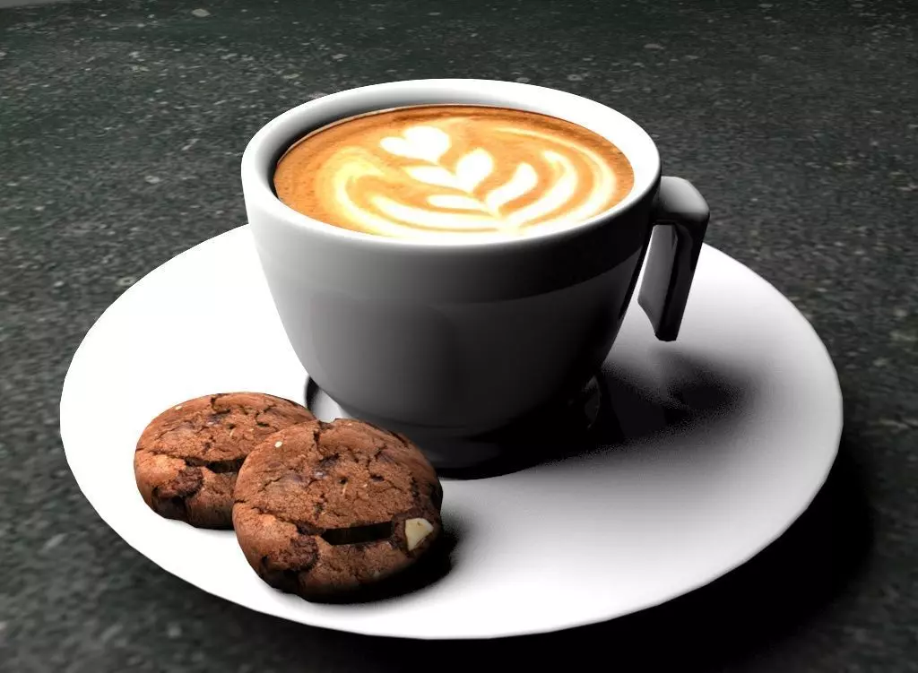 latte Free 3D model