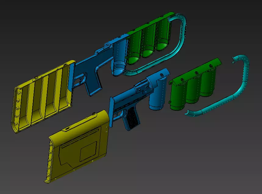 EMP BATMAN COSPLAYER modular version for3d print 3D print model_5