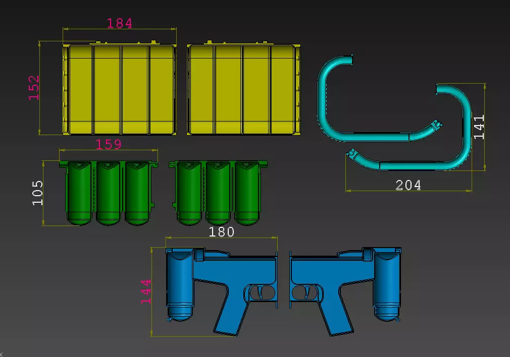 EMP BATMAN COSPLAYER modular version for3d print 3D print model_4