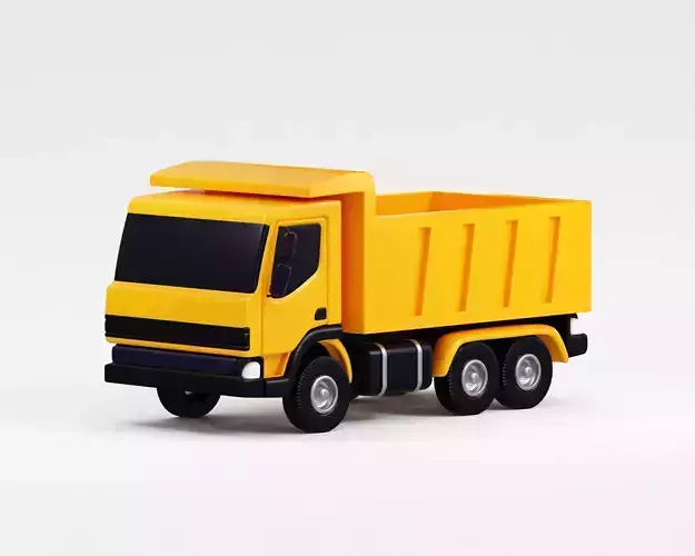 Cartoon Dump Truck