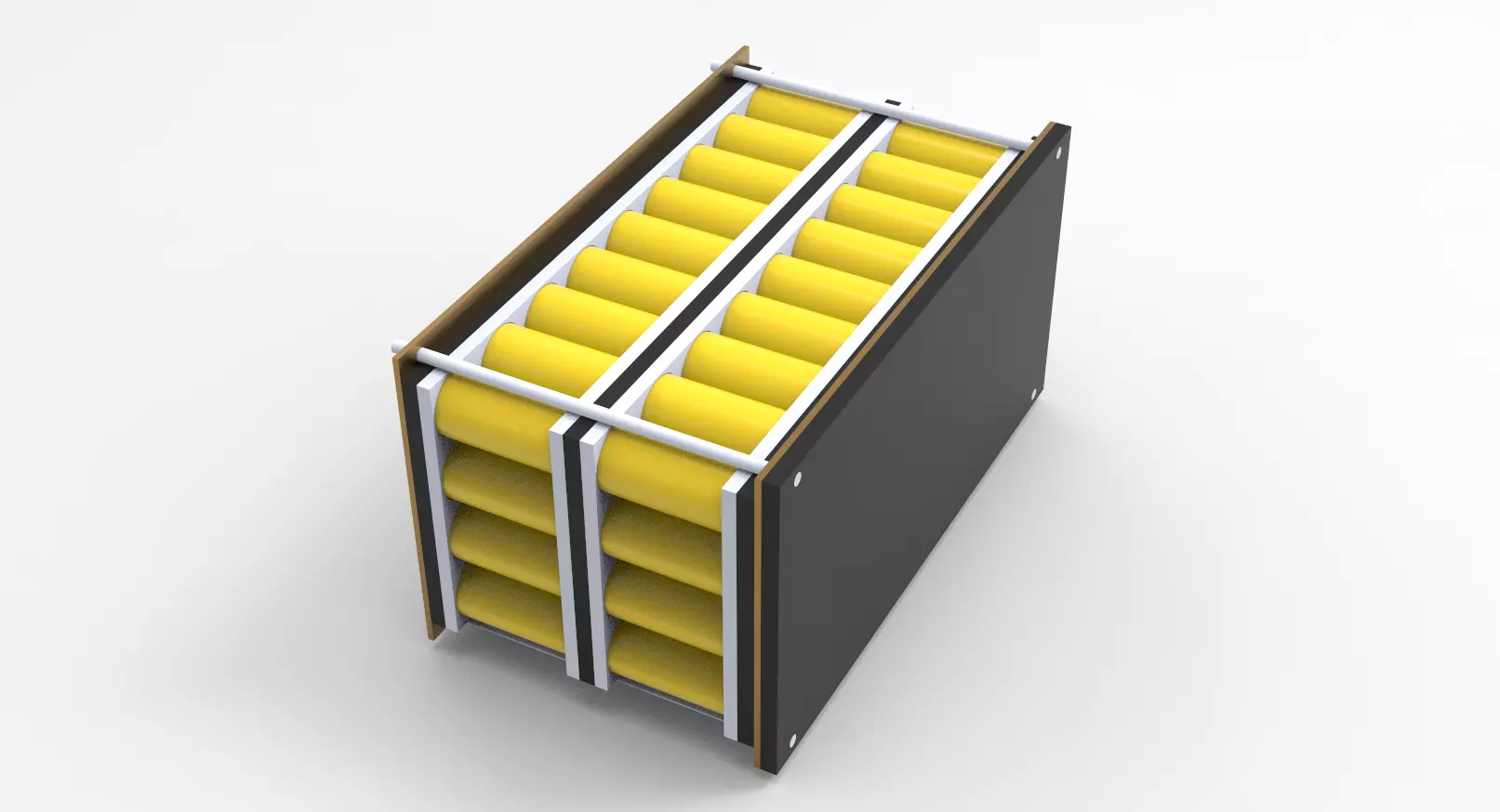 12v 100AH Lifepo4 Battery 3D model_2