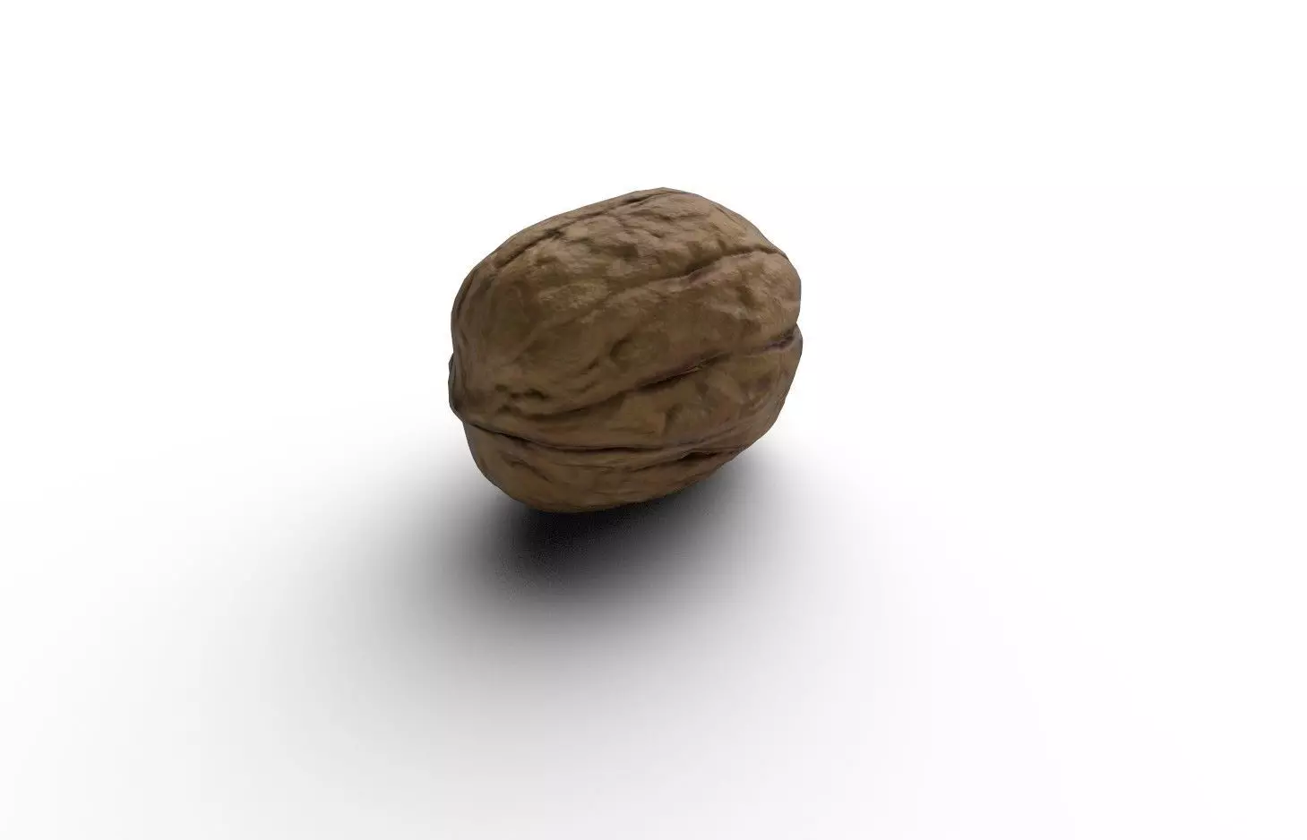 Walnut M11 Low-poly 3D model_5