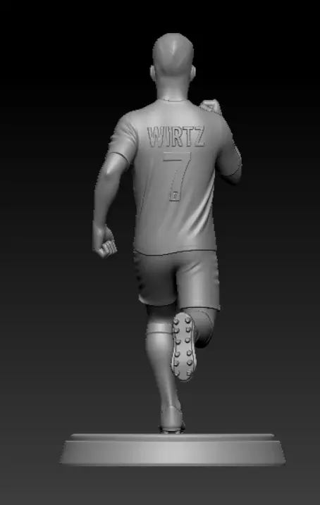Florian Wirtz Running Celebration Pose 3D print model_6