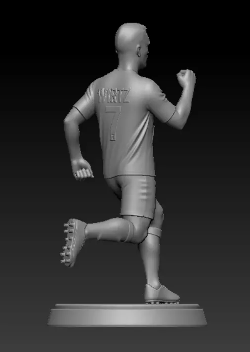 Florian Wirtz Running Celebration Pose 3D print model_5