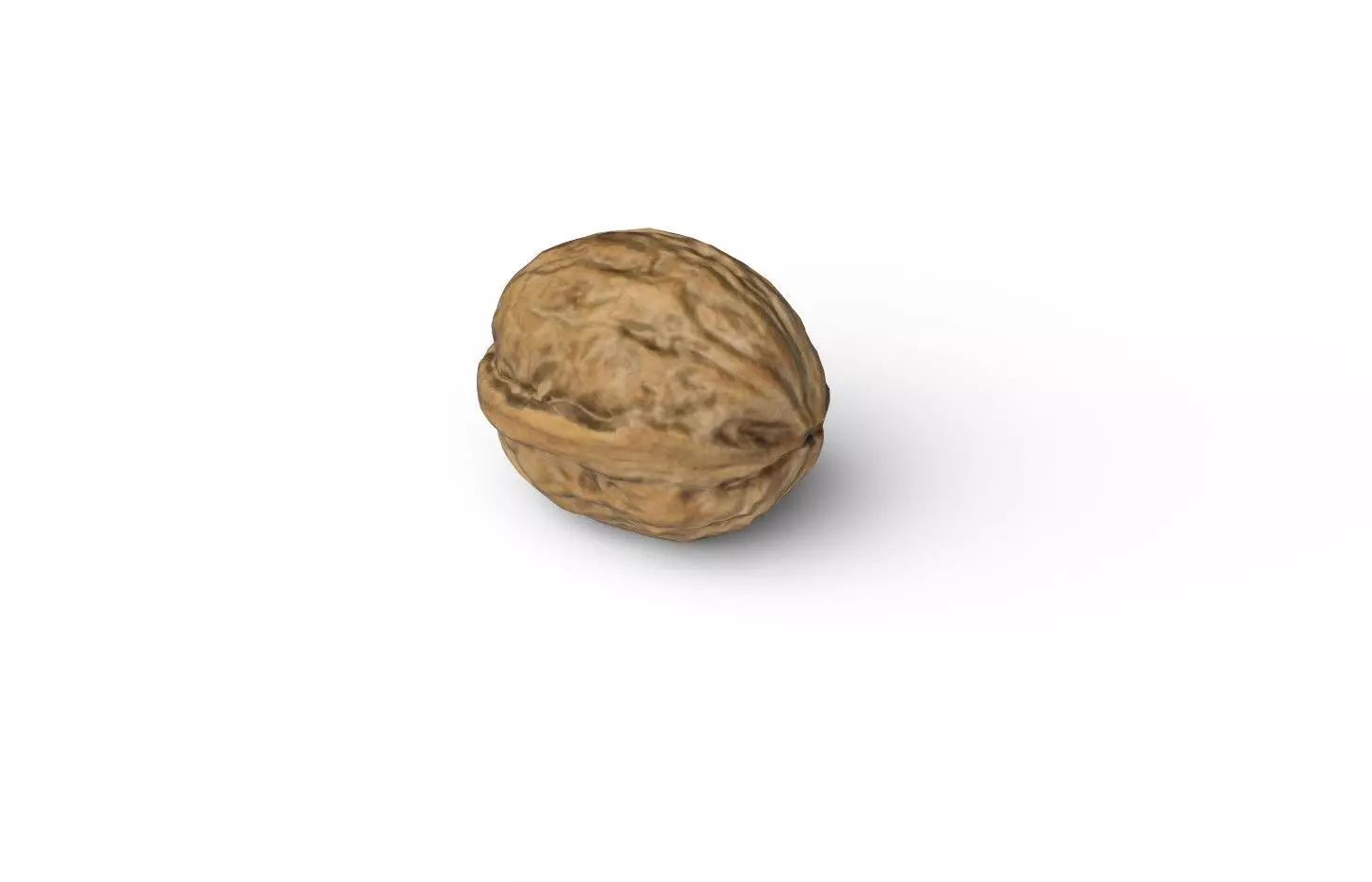 Walnut M14 Low-poly 3D model_3