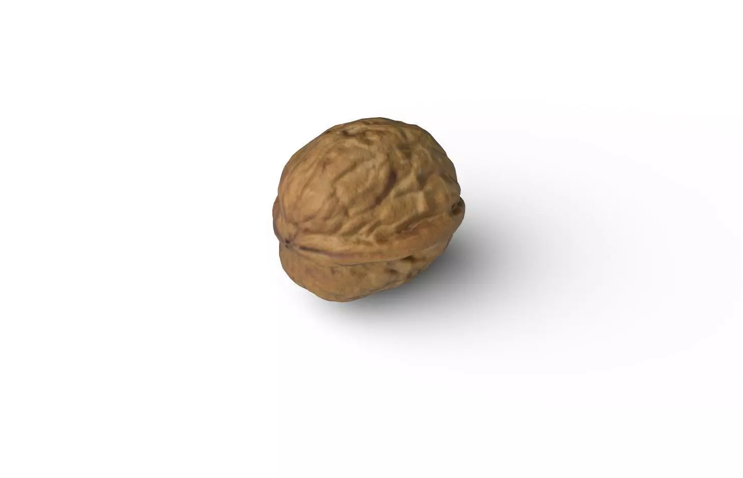 Walnut M17 Low-poly 3D model_0
