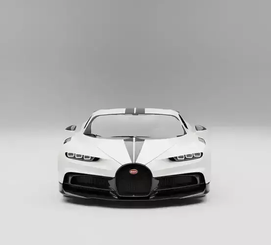 Bugatti Chiron Super Sport 3D model 4