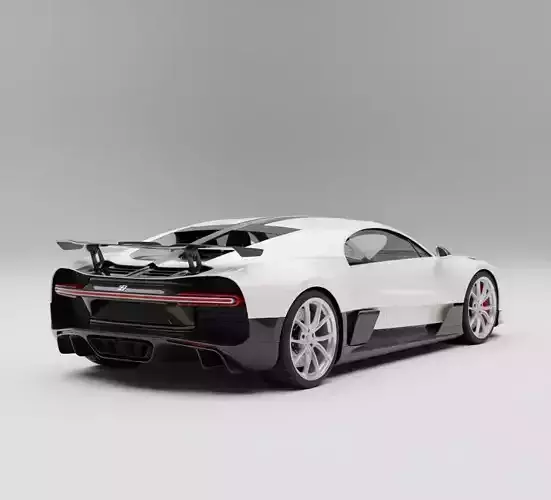 Bugatti Chiron Super Sport 3D model 2