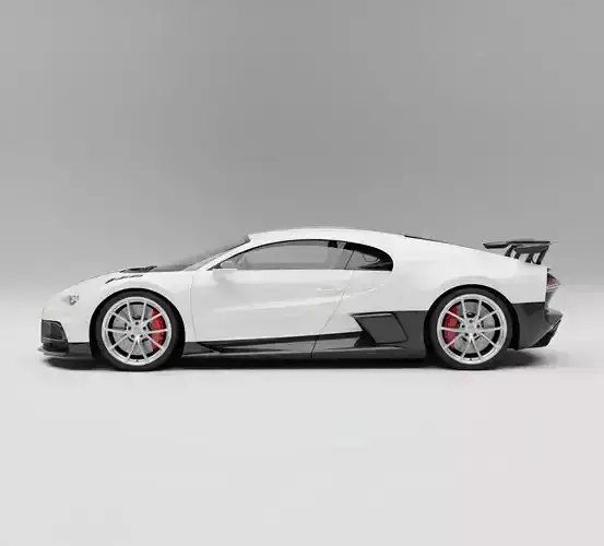Bugatti Chiron Super Sport 3D model 3