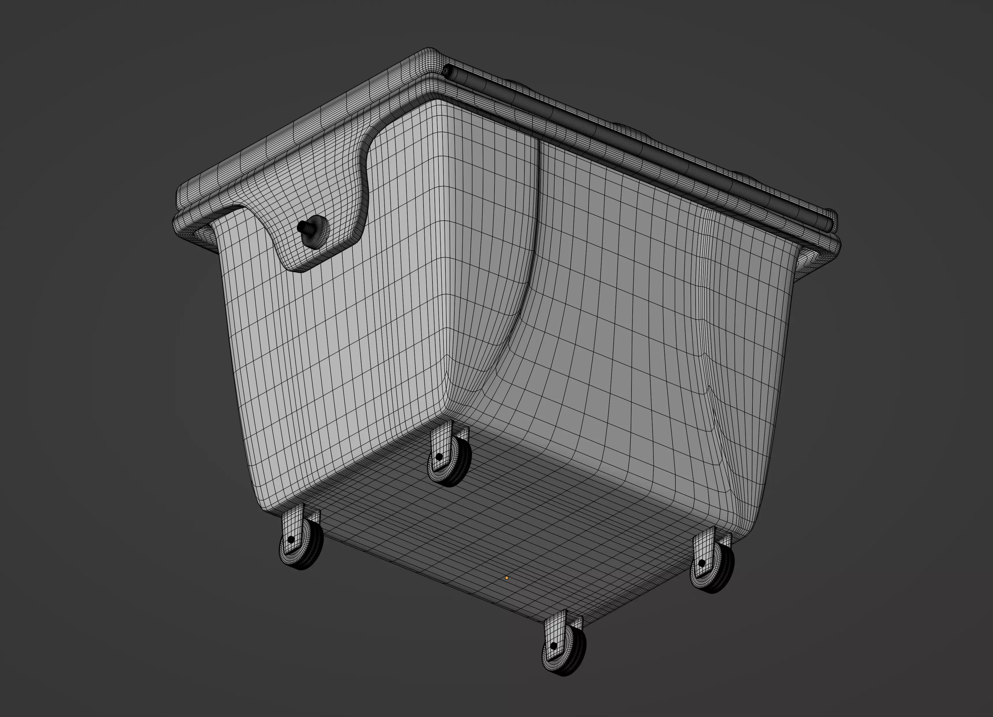 Trash Bin 3D model_14