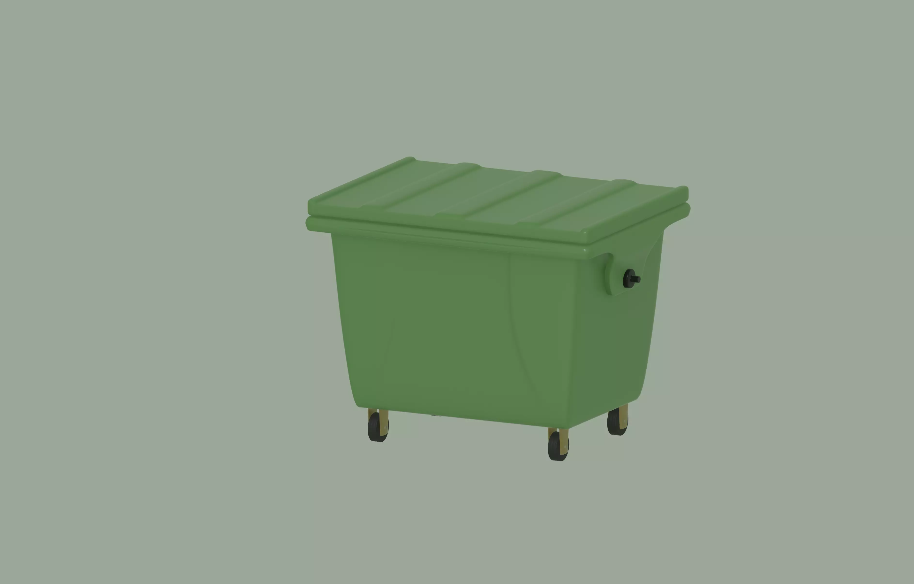 Trash Bin 3D model_0