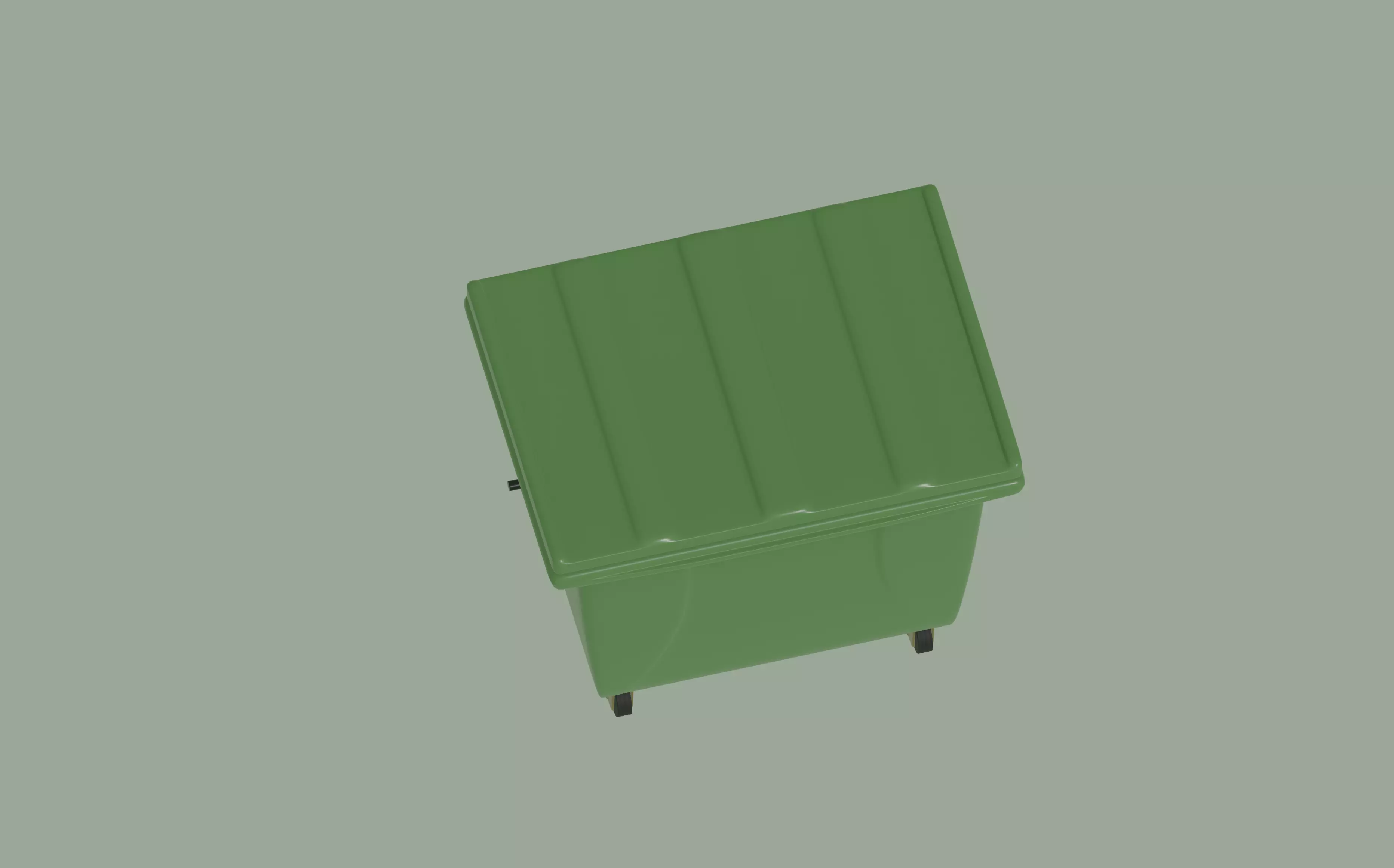 Trash Bin 3D model_3