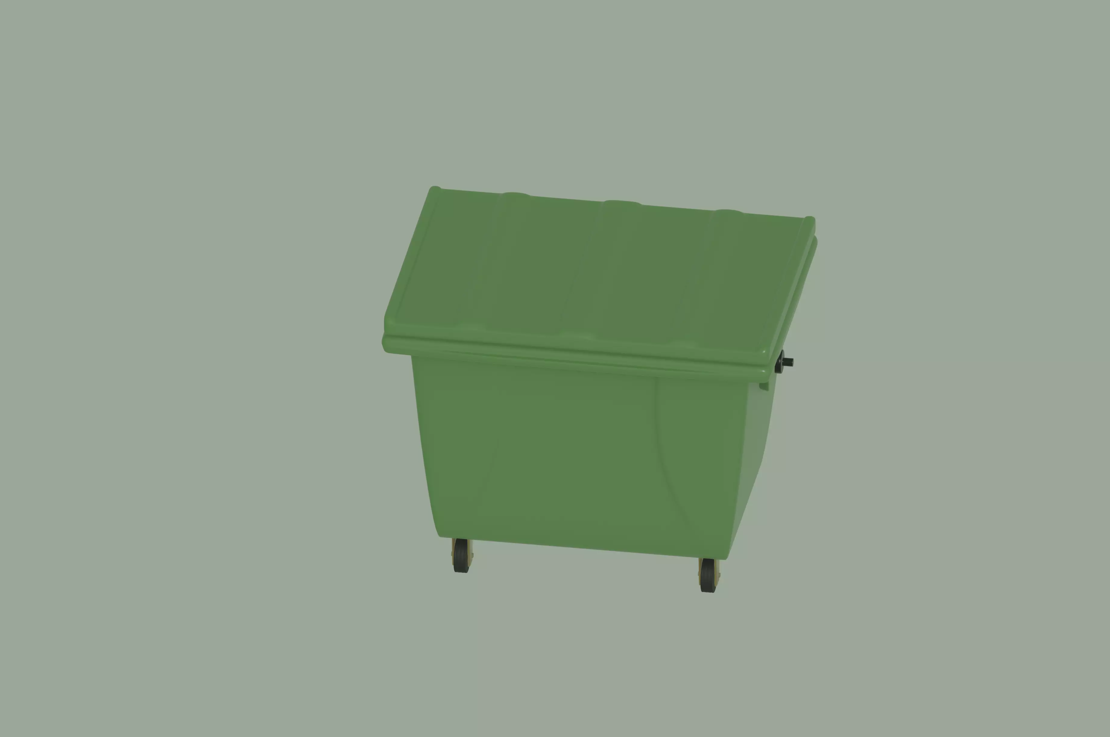 Trash Bin 3D model_1