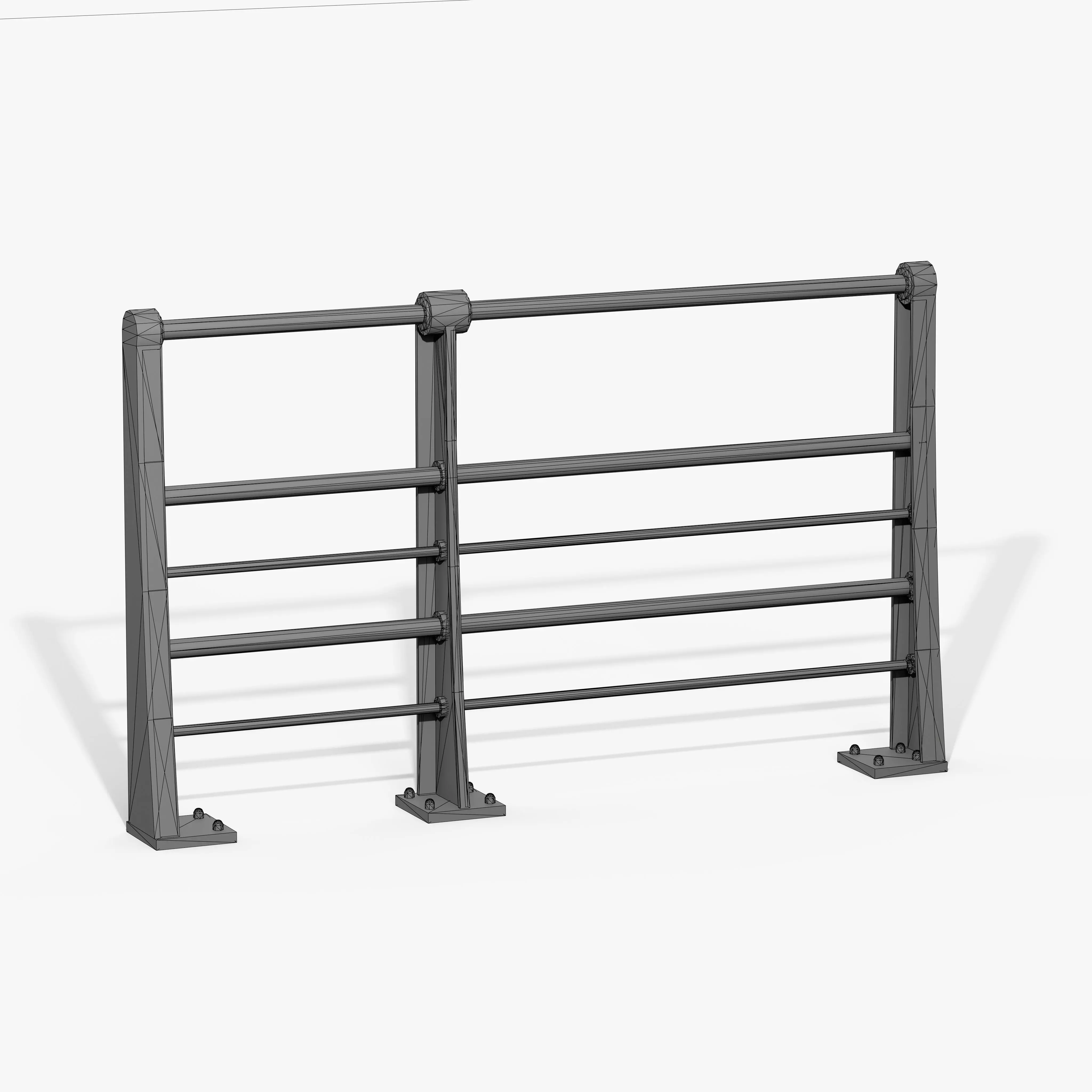 Quayside Post Low-poly 3D model_14