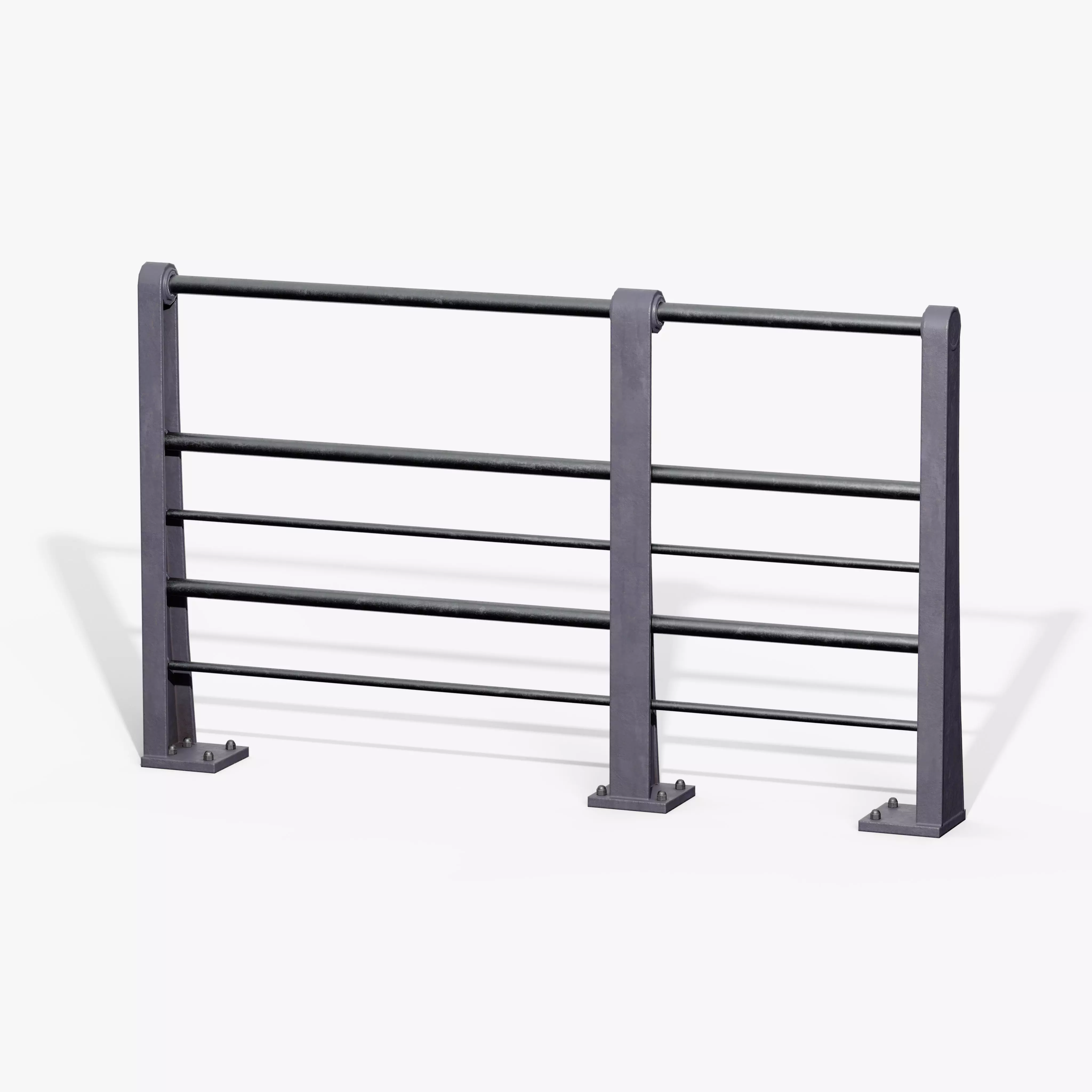 Quayside Post Low-poly 3D model_4