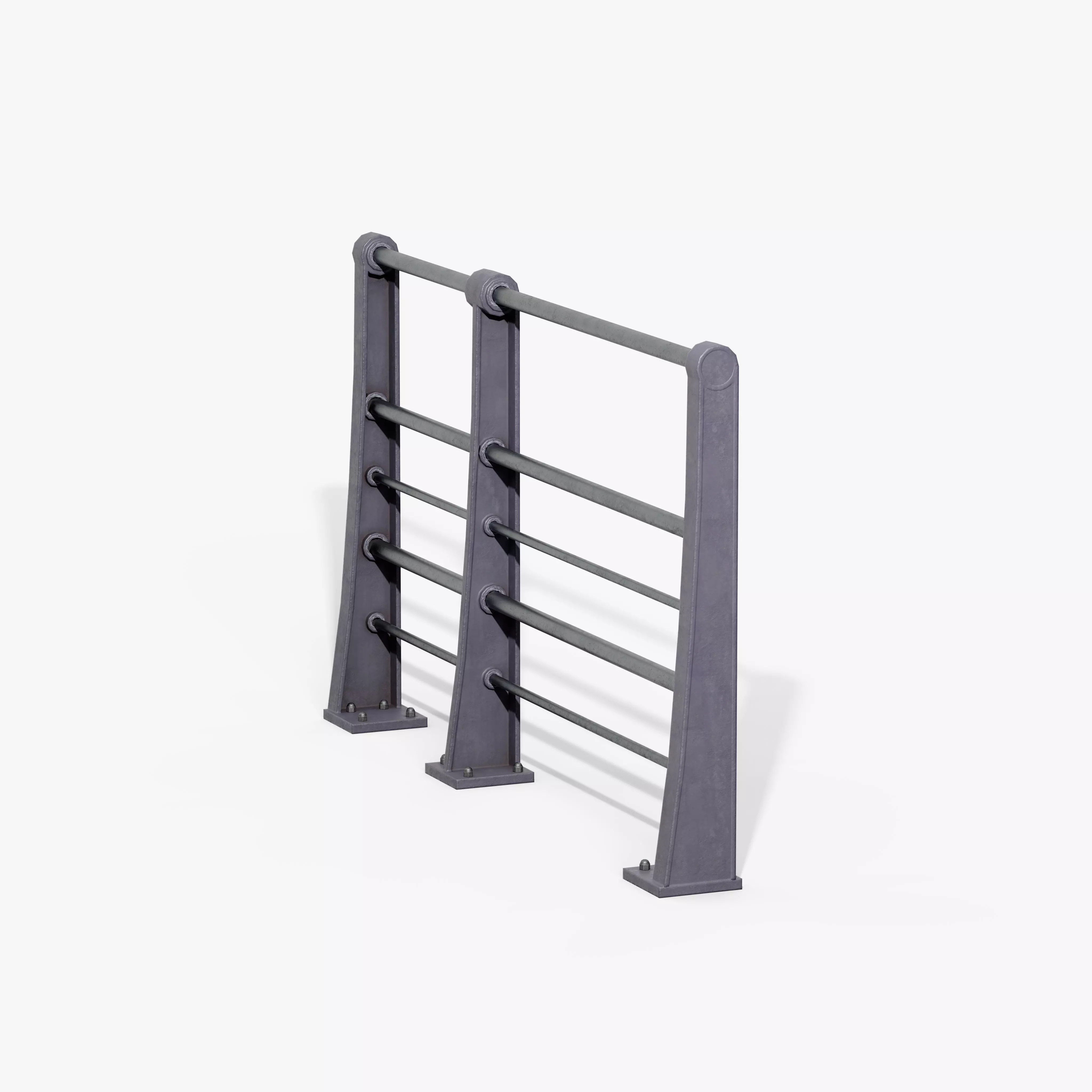 Quayside Post Low-poly 3D model_7