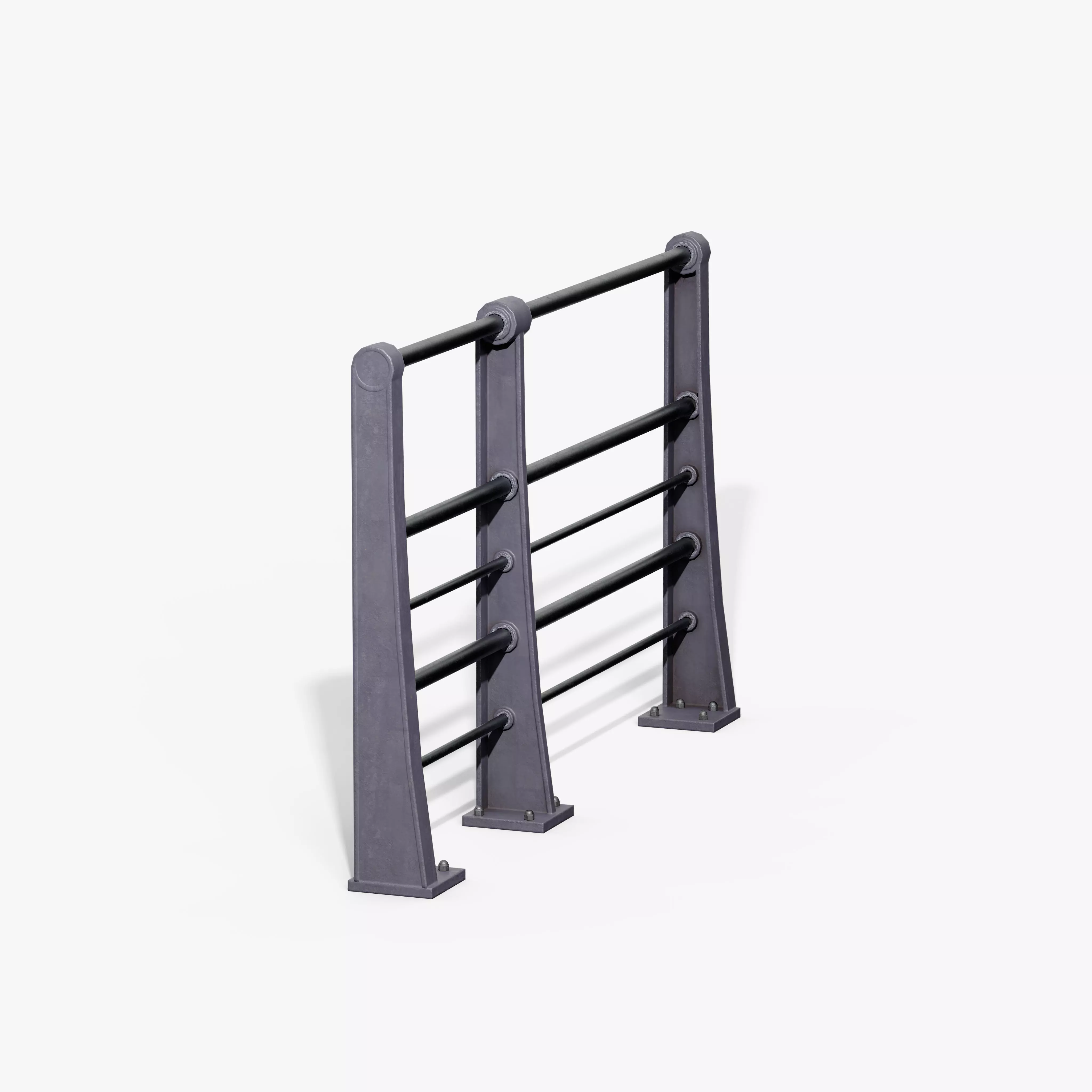 Quayside Post Low-poly 3D model_2