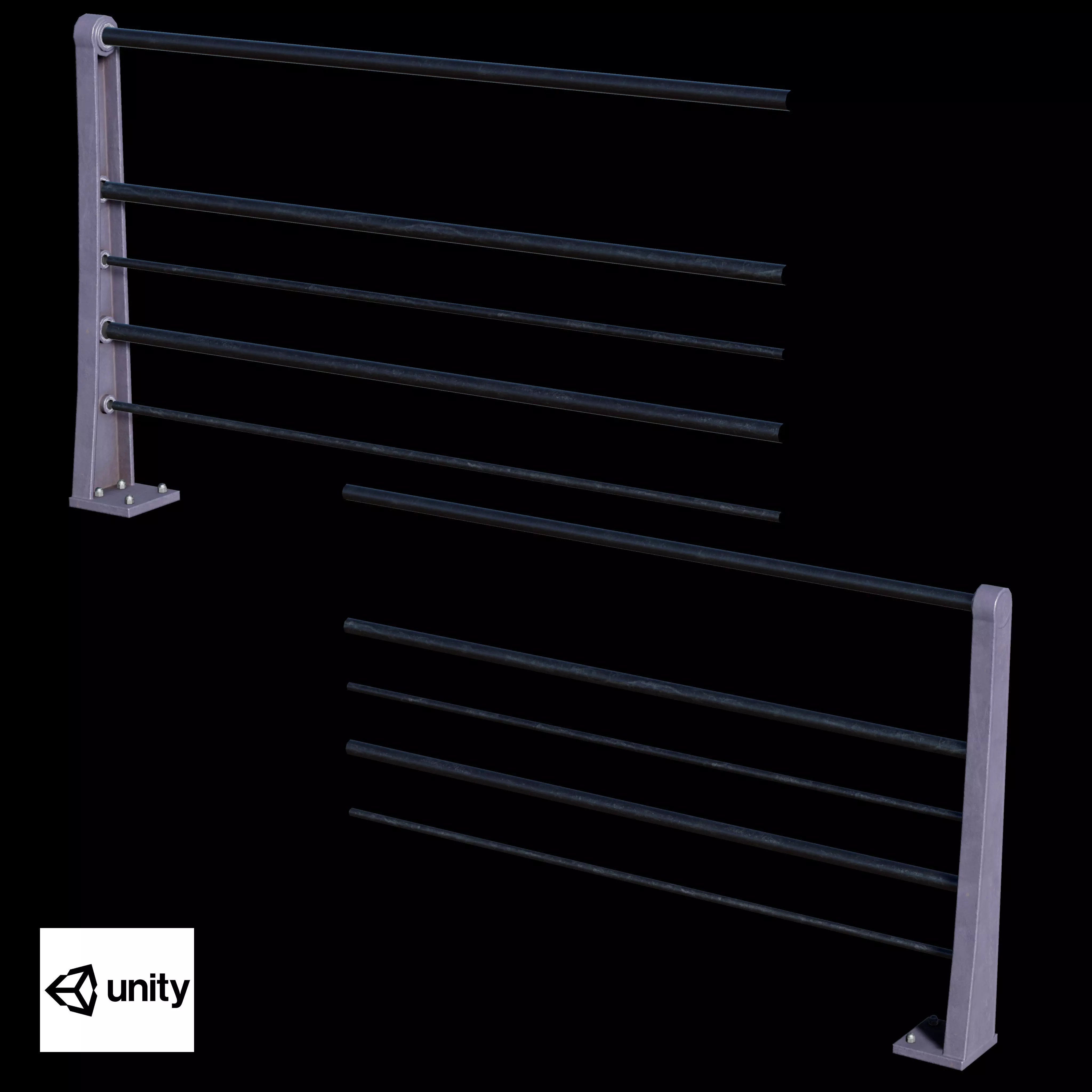 Quayside Post Low-poly 3D model_18