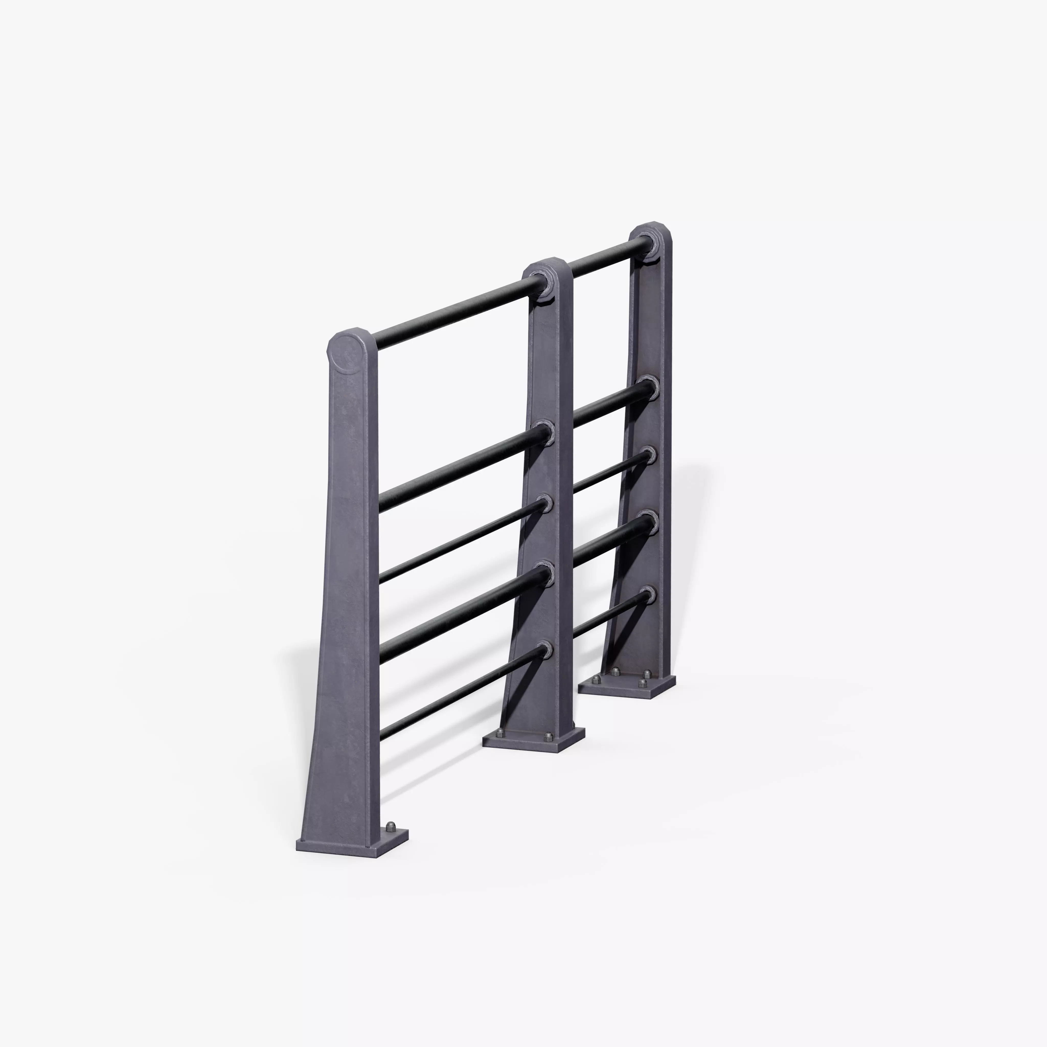 Quayside Post Low-poly 3D model_6