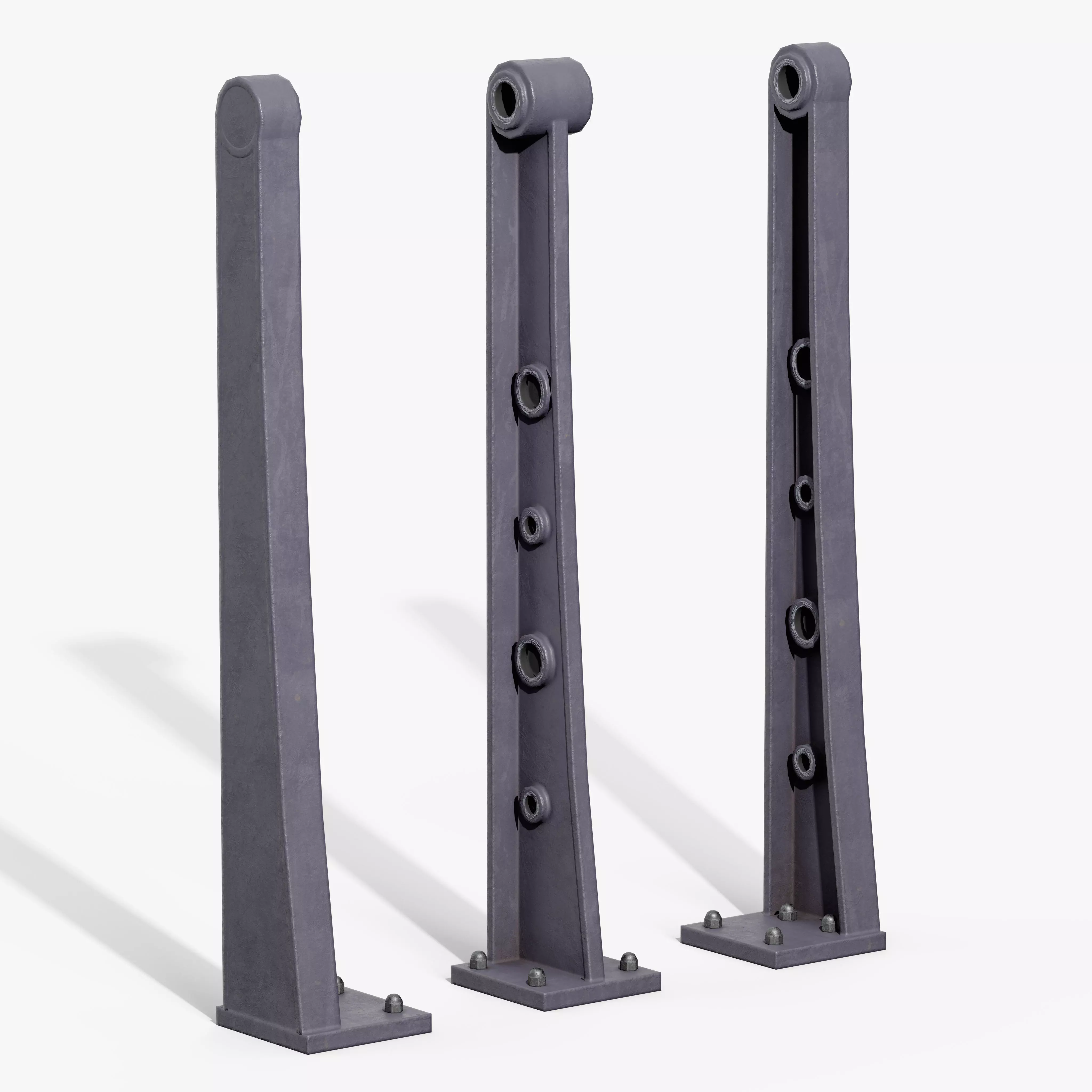 Quayside Post Low-poly 3D model_12