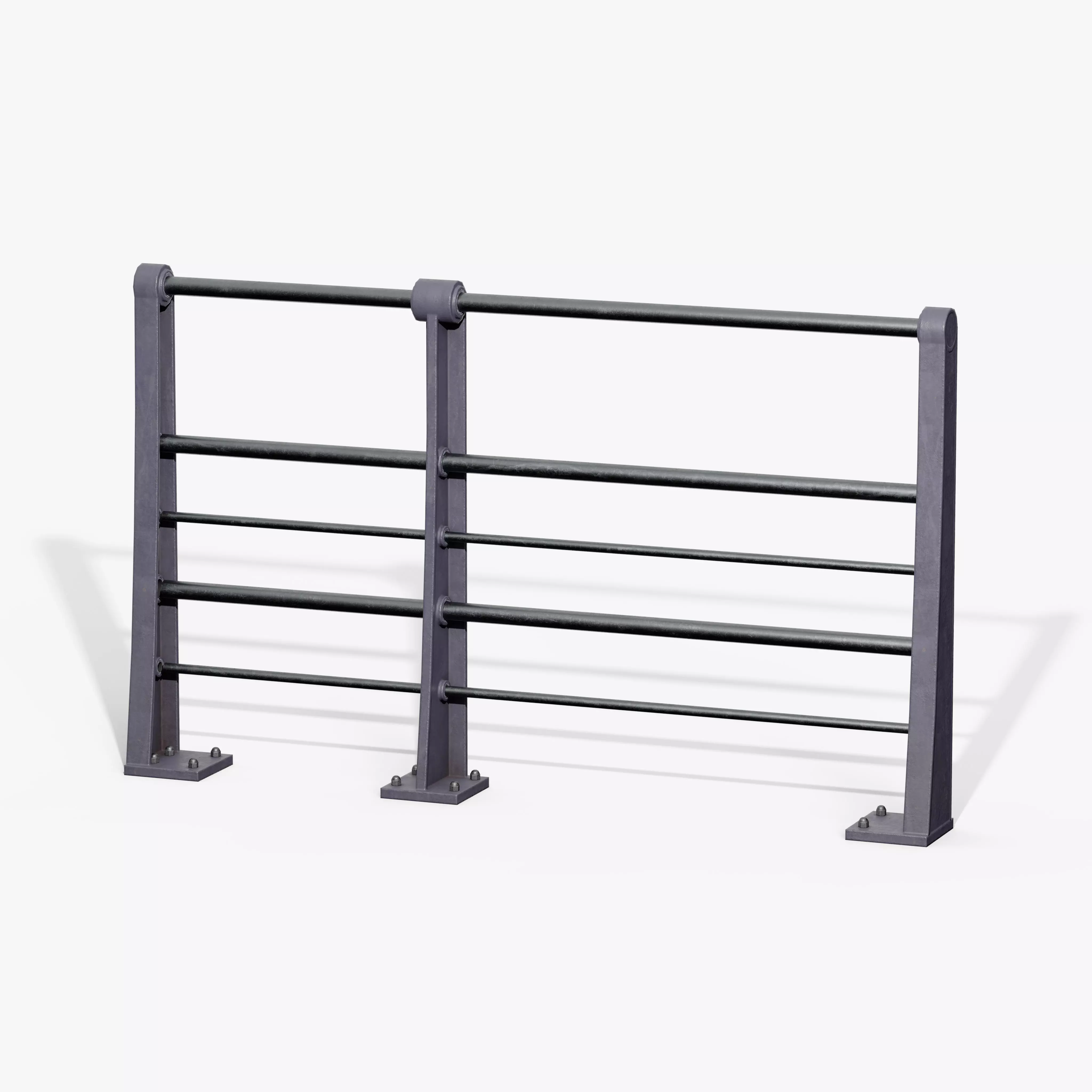 Quayside Post Low-poly 3D model_8