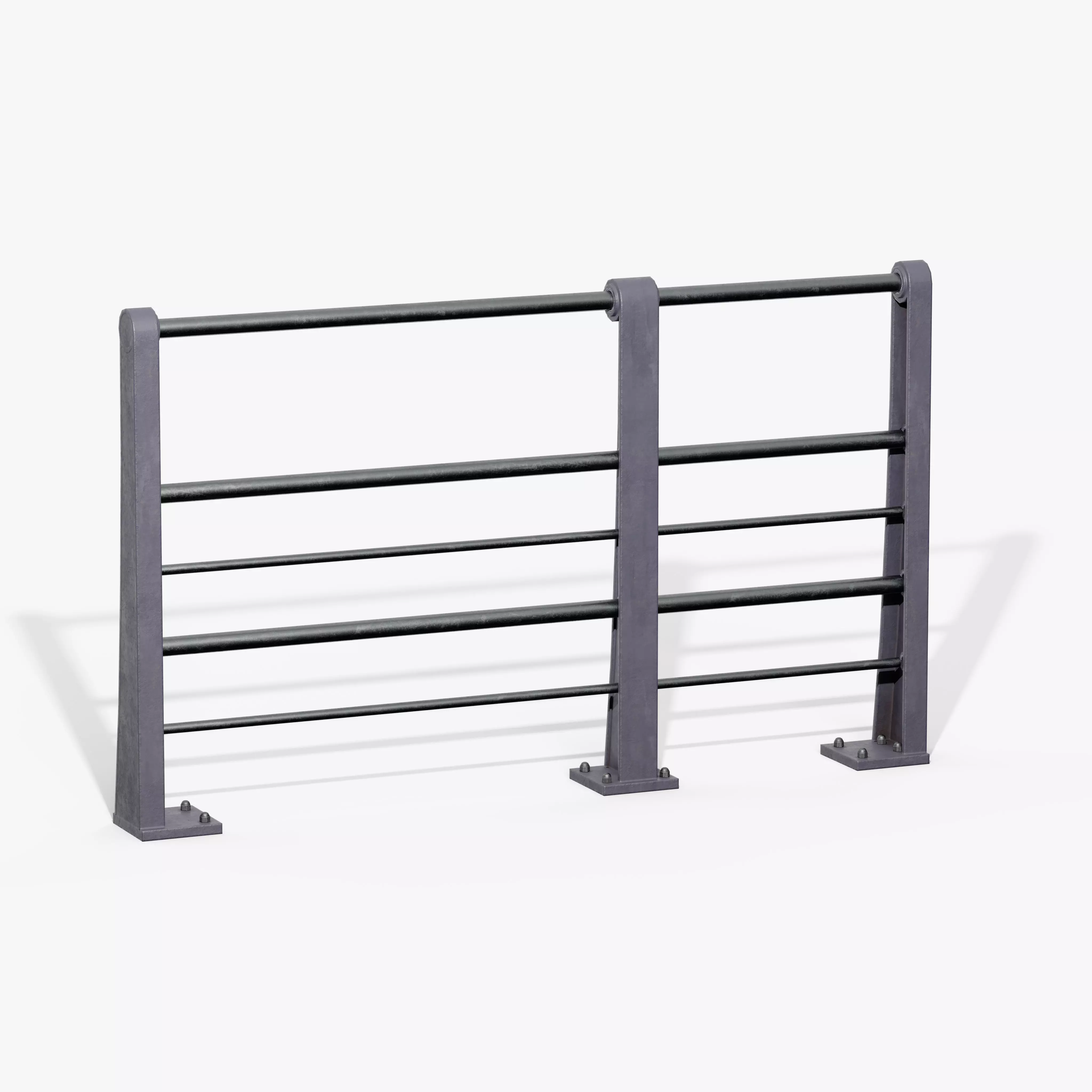 Quayside Post Low-poly 3D model_5