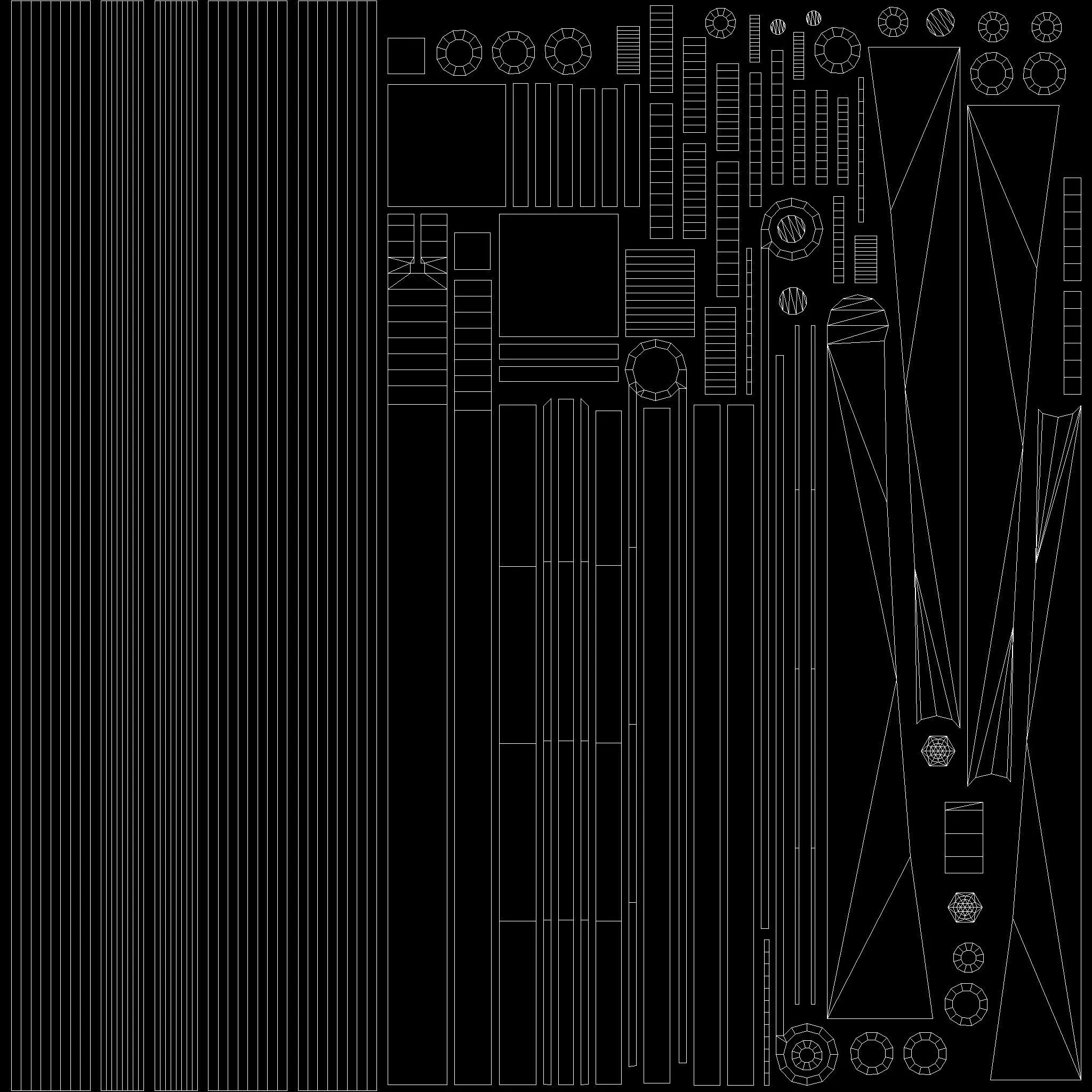 Quayside Post Low-poly 3D model_19