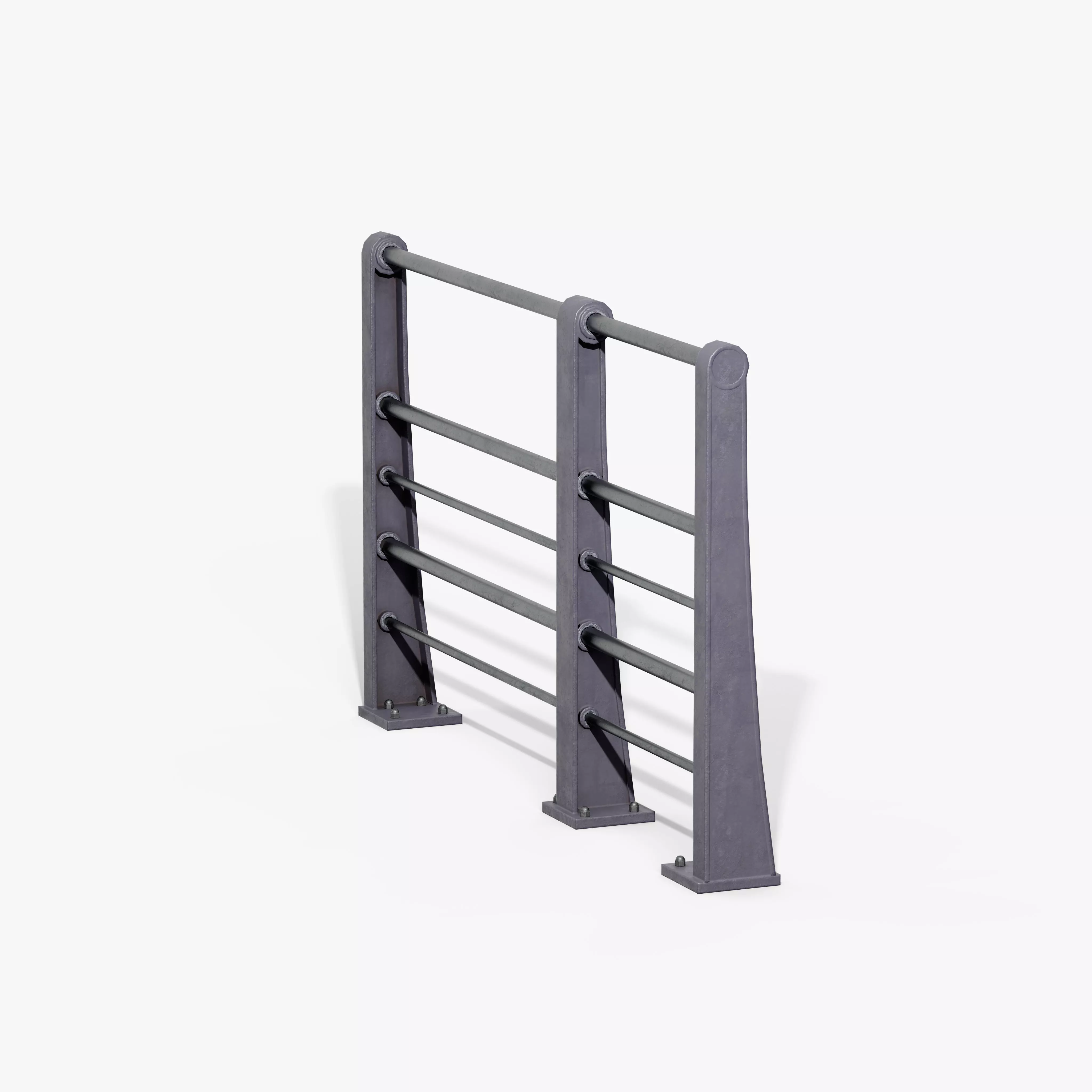 Quayside Post Low-poly 3D model_3