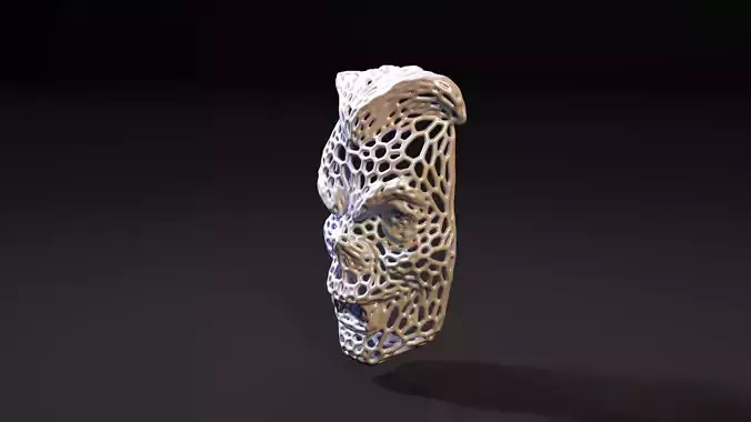 Vampire mask Voronoi