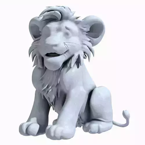 Simba Sculpture
