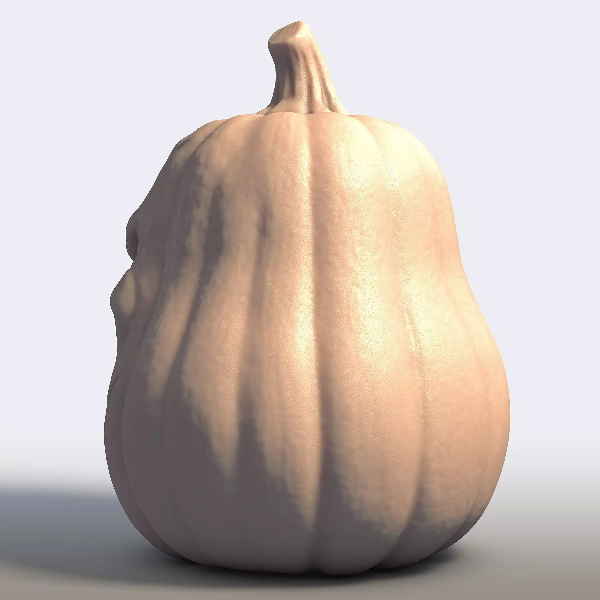 Monster Pumpkin Halloween Sculpture 3D print model_3