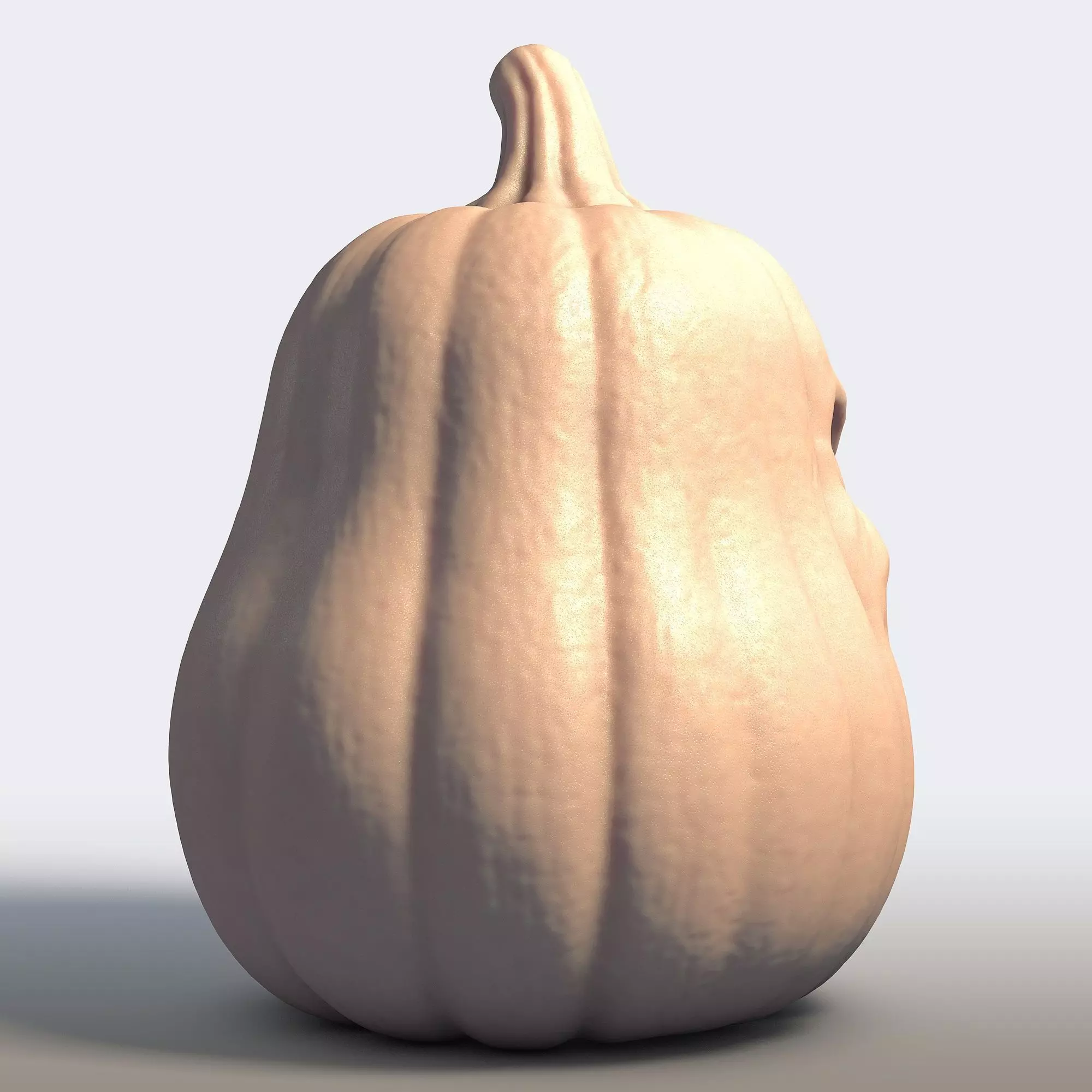 Monster Pumpkin Halloween Sculpture 3D print model_5