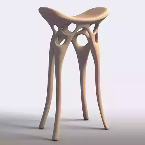 Modern Minimalist Chair 3D print model