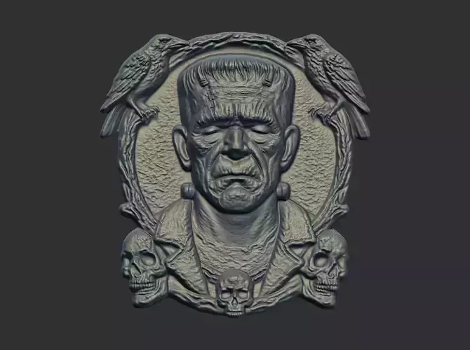 frank halloween cnc model