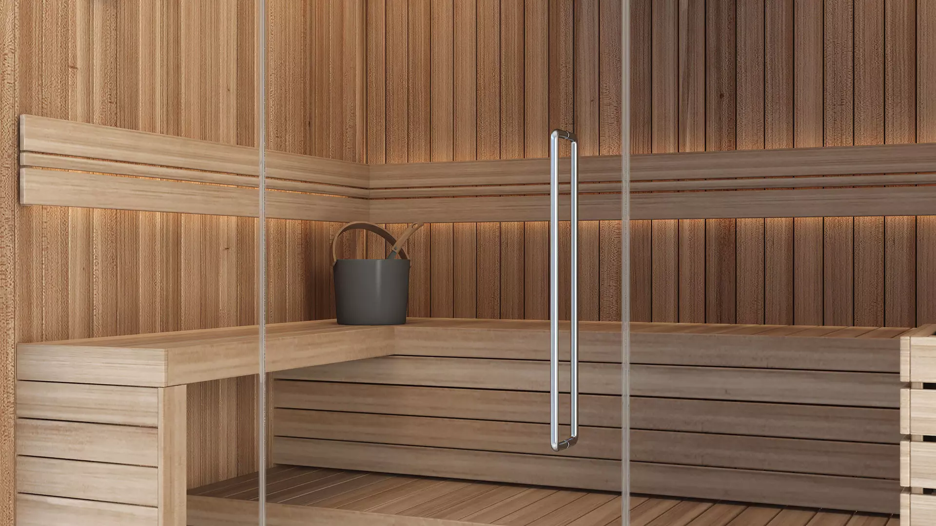 Sauna 3D model_7