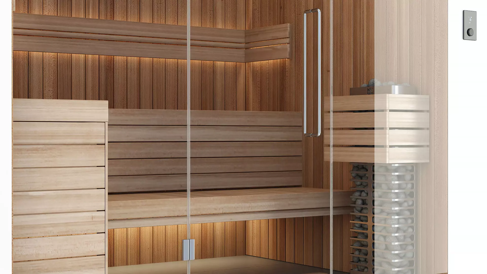 Sauna 3D model_5