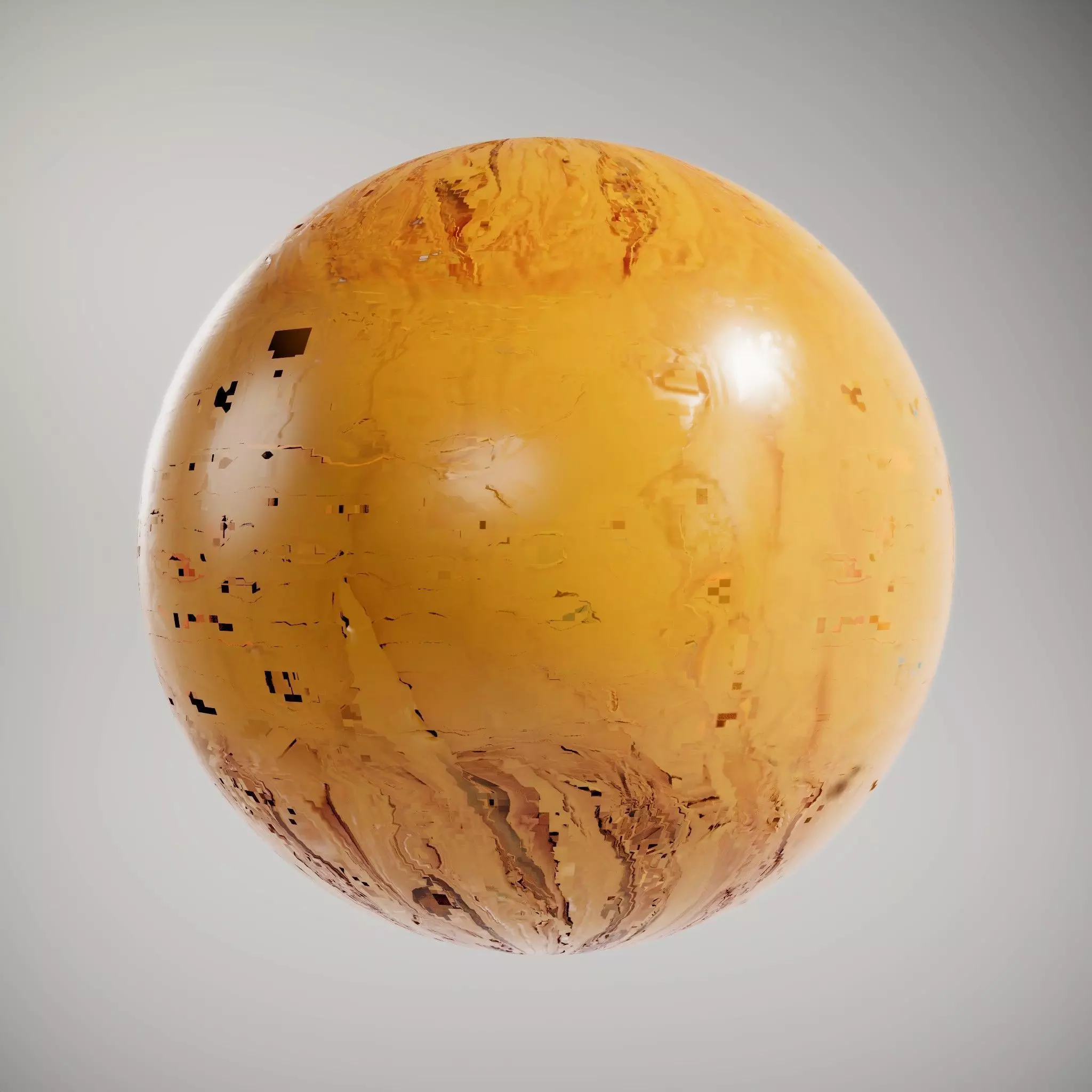 Yellow Cables HQ PBR Textures Set Texture_2