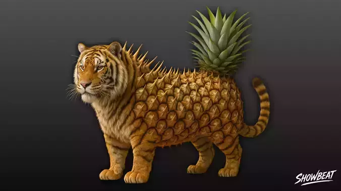 Tigrrullini Ananasini - Italian Brainrot