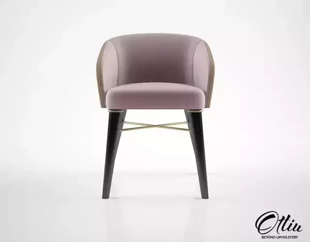 Ottiu Ingrid dining chair 3D model