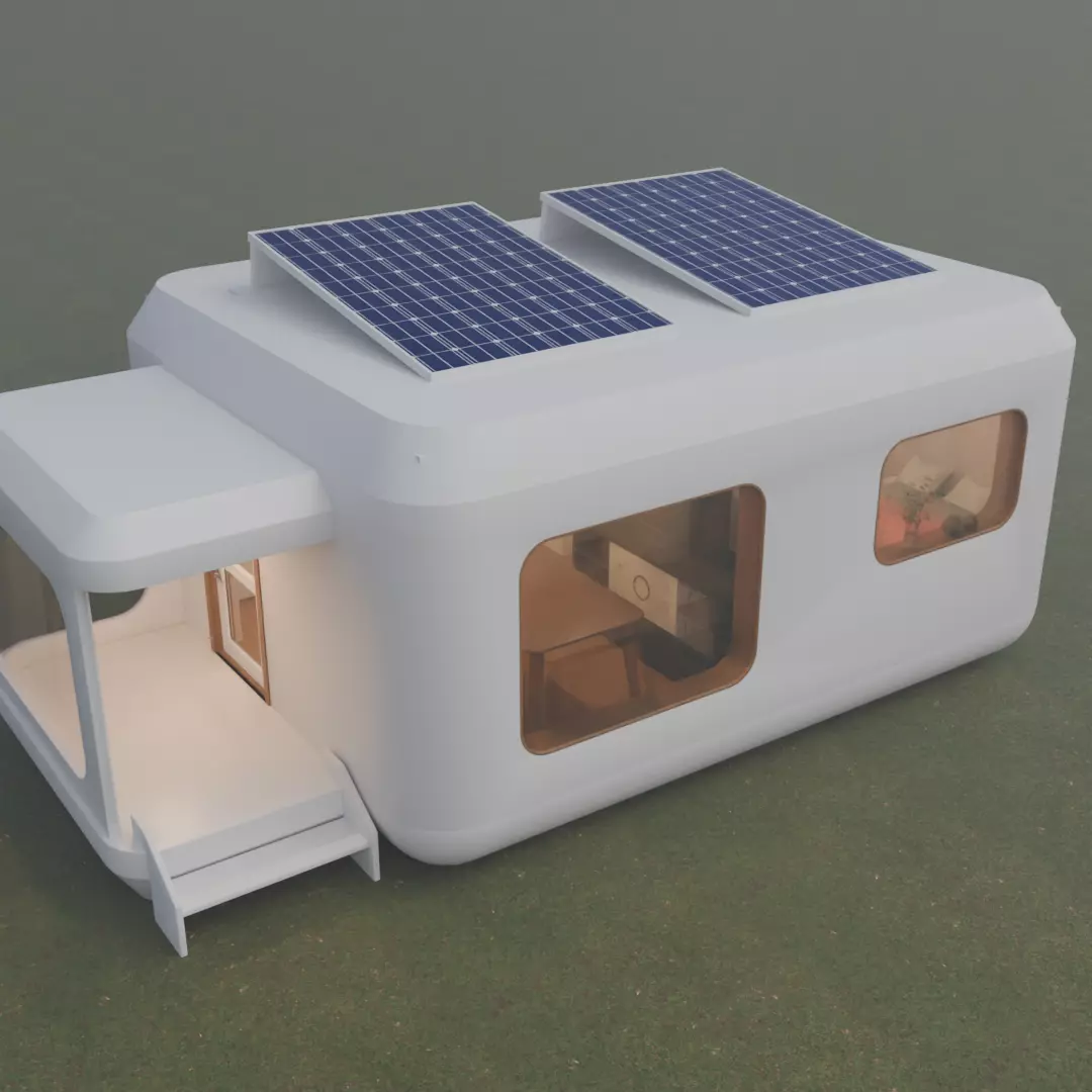Smart Tiny Home 3D model