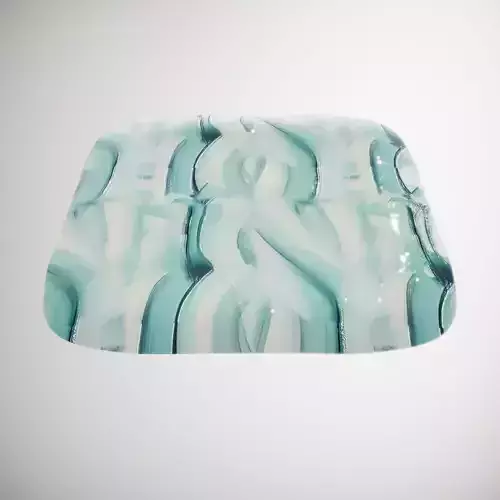 HQ PBR Textures Set Abstract Swirled Ceramic Glossy