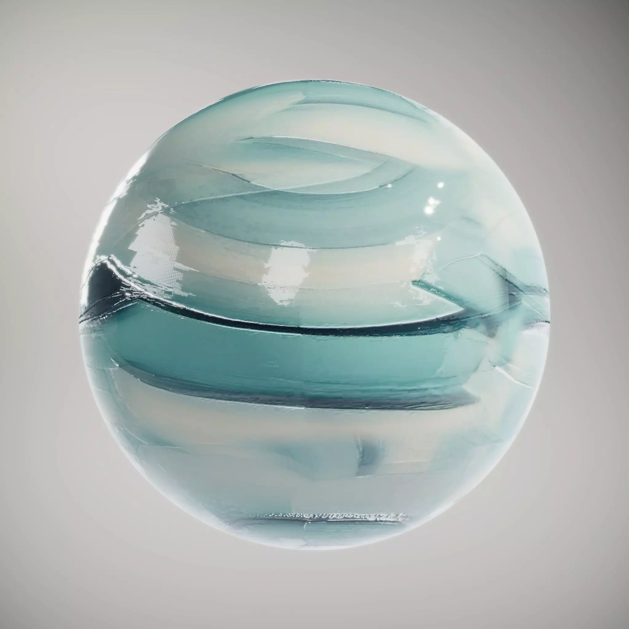 HQ PBR Textures Set Abstract Swirled Ceramic Glossy Texture_4