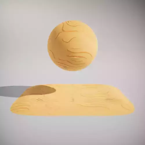 Wood Grain Pattern Smooth HQ PBR Textures Set