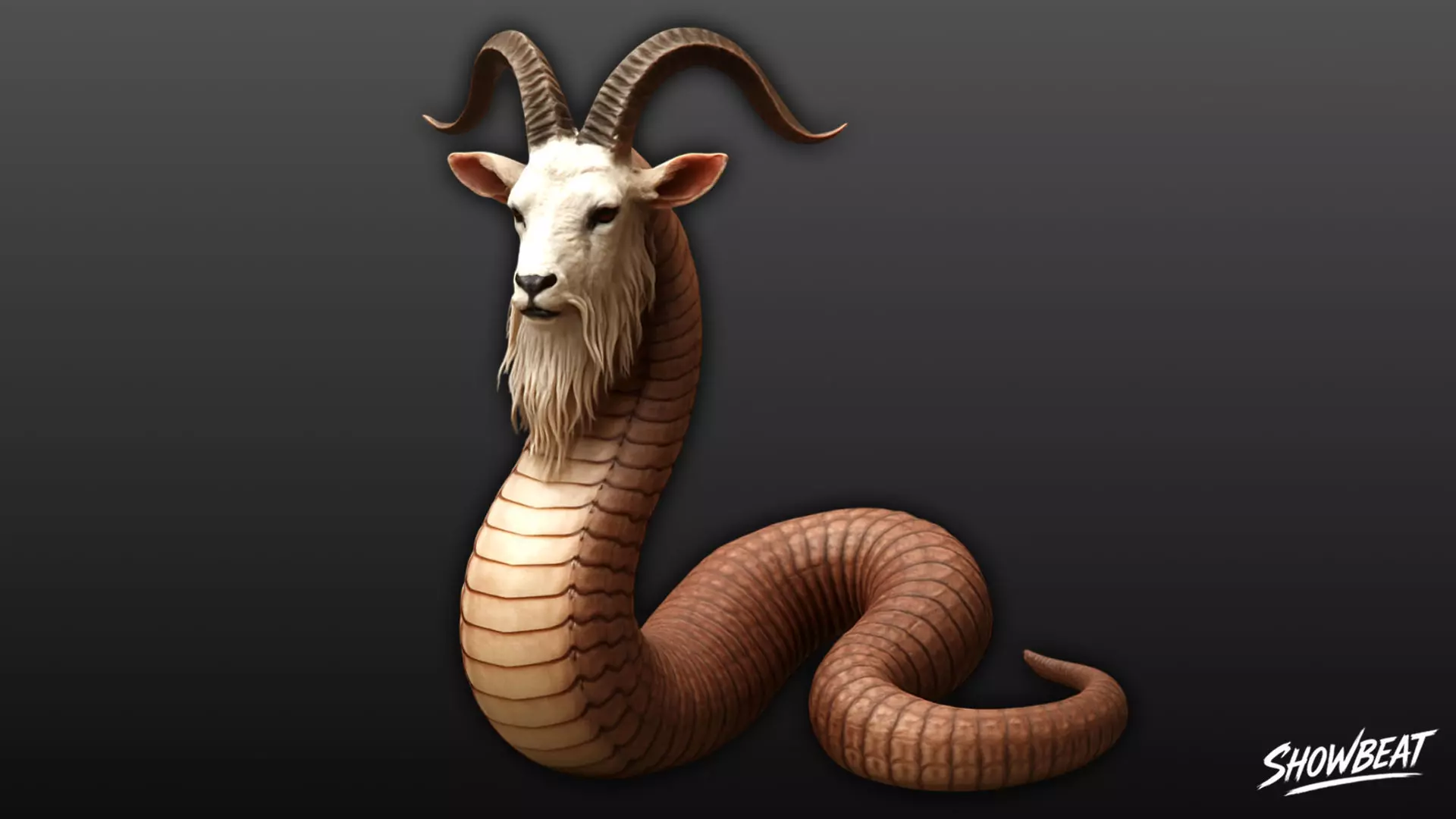 Il Sacro Cabrospaghetti Mistico - Italian Brainrot Low-poly 3D model